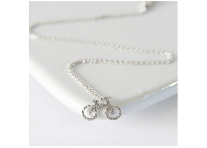 bicycle necklace jewellery gift