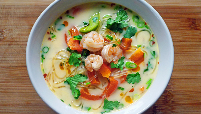 healthy food nutrition content coconut milk